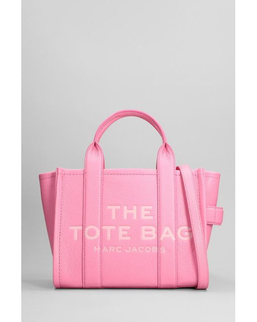 トートバッグ Marc Jacobs Rose leather The Small Tote Bag FIRST Marc Jacobs Unboxing😱 | The Leather Small Tote Bag in
