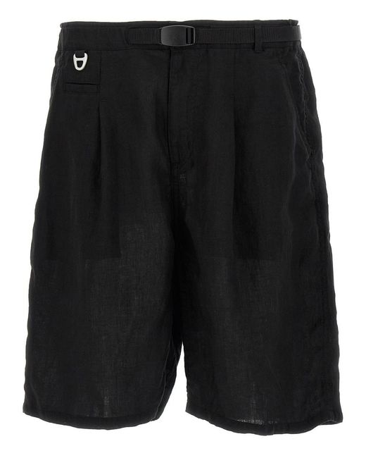 Undercover Black 'Walker Easy Shorts' Bermuda Shorts ×Nonnative for men