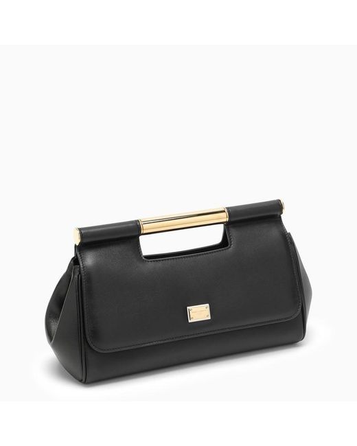 Dolce & Gabbana Black Dolce&Gabbana Medium Sicily Handbag