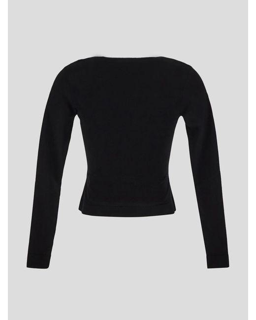 Elisabetta Franchi Black Sweaters