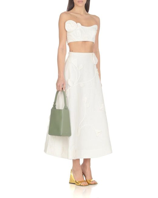 Zimmermann Skirts White