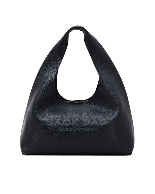 Marc Jacobs Black Grained Leather Handbag