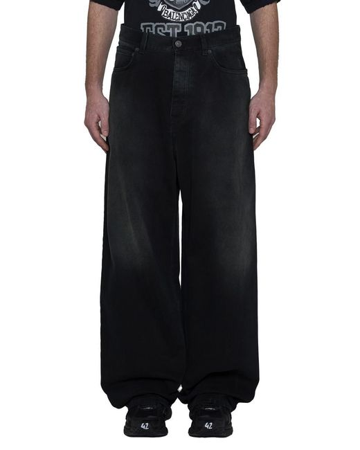 Balenciaga Black Jeans for men