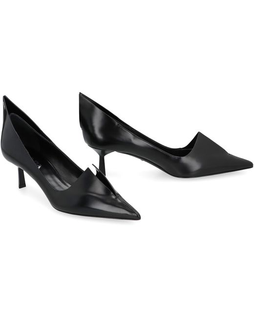 Prada Black Leather Pumps