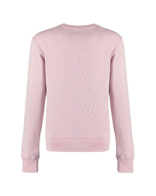 Golden Goose Deluxe Brand Pink Cotton Crew-Neck Sweatshirt