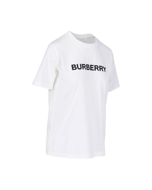 Burberry White Logo T-shirt