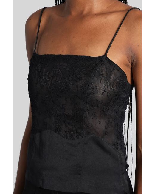 IRO Black Bania Topwear