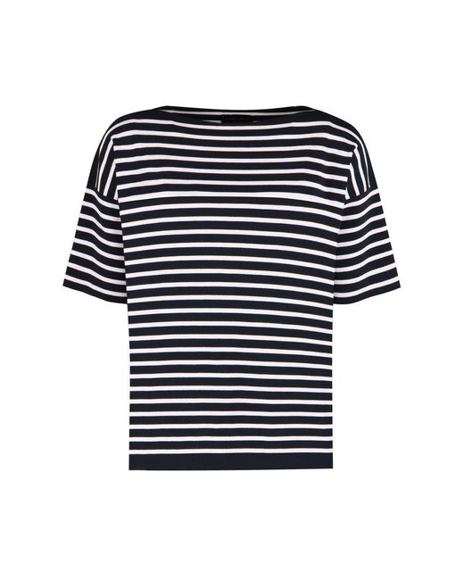 Roberto Collina Black Knitted T-shirt