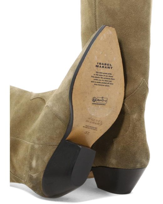 Isabel Marant Natural "Denvee" Boots