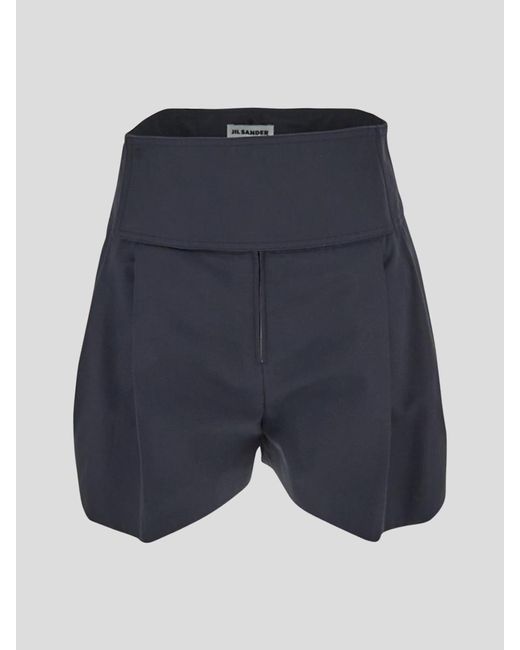 Jil Sander Blue Shorts