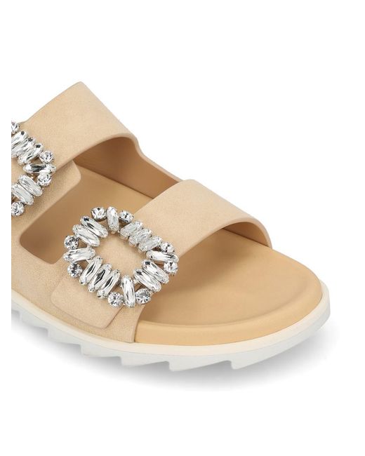 Roger Vivier White Sandals