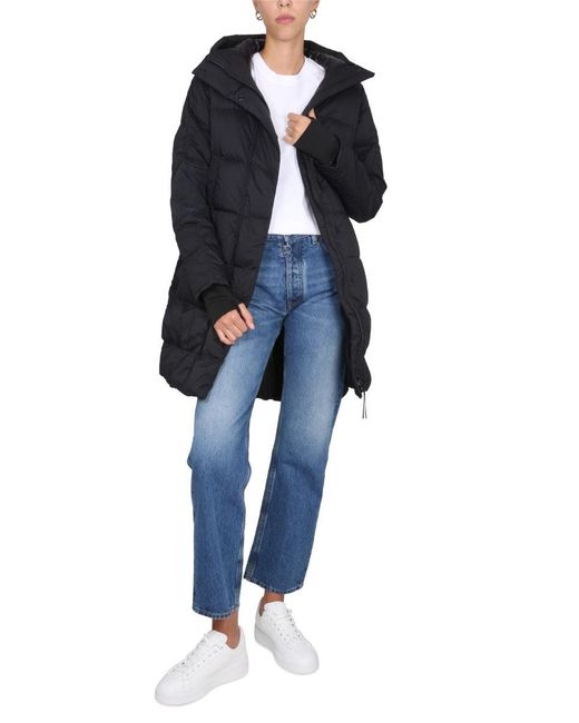 Womens Clothing Coats Parka coats Canada Goose Synthetic Black Down Alliston Coat 