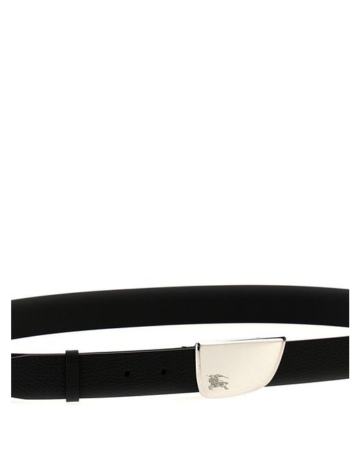 Burberry Black Shield Belts for men
