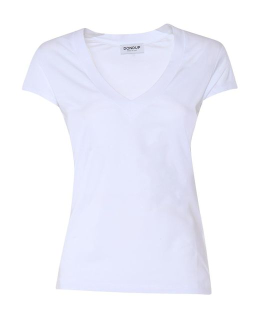 Dondup White T-Shirt M/C