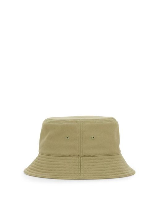 Burberry Green Baseball Cap With Ekd