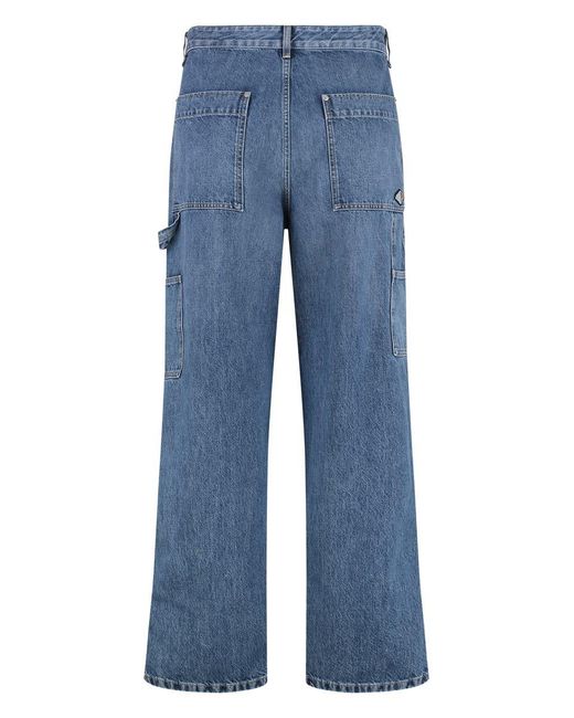 Bottega Veneta Blue Multi-Pocket Cotton Jeans for men