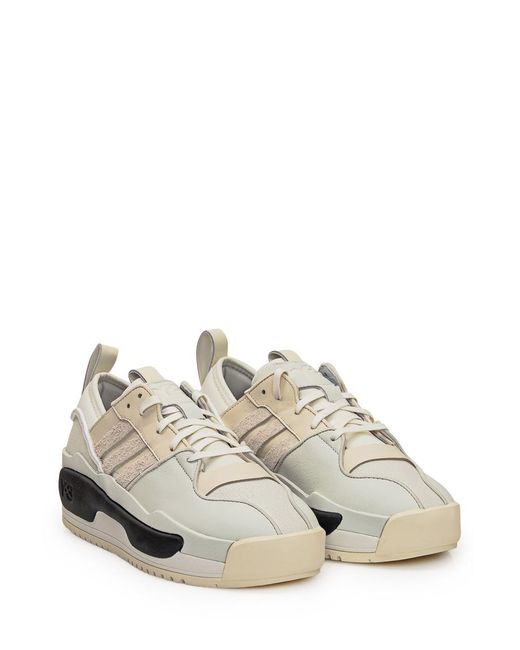 Y-3 White Sneakers "Rivarly"