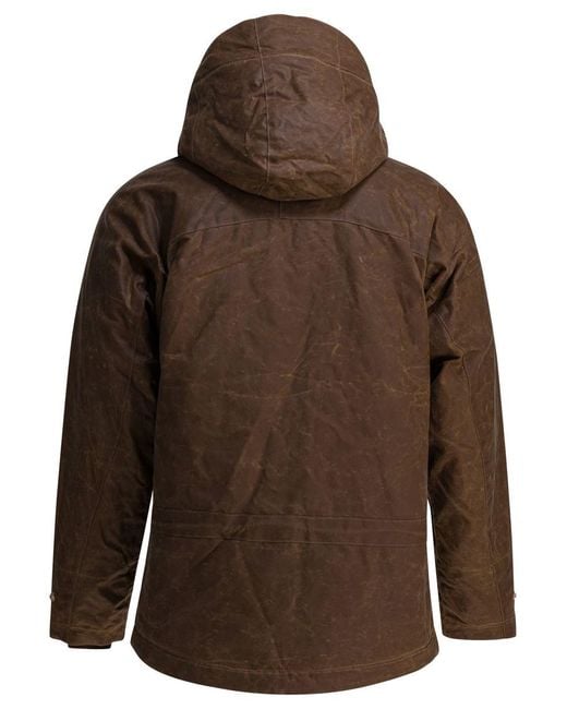 Manifattura Ceccarelli Brown "Mountain" Parka for men