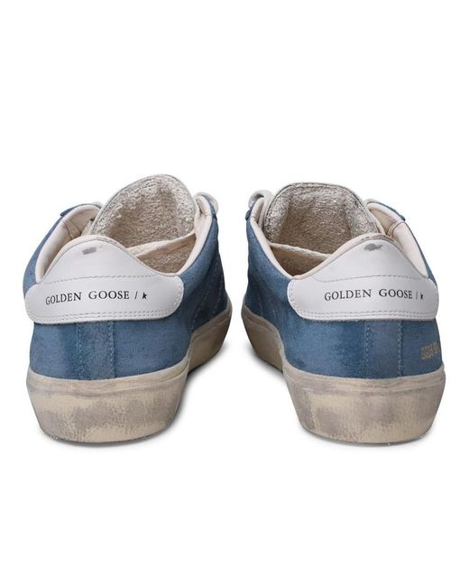 Golden Goose Deluxe Brand 'soul Star' Blue Leather Sneakers for men