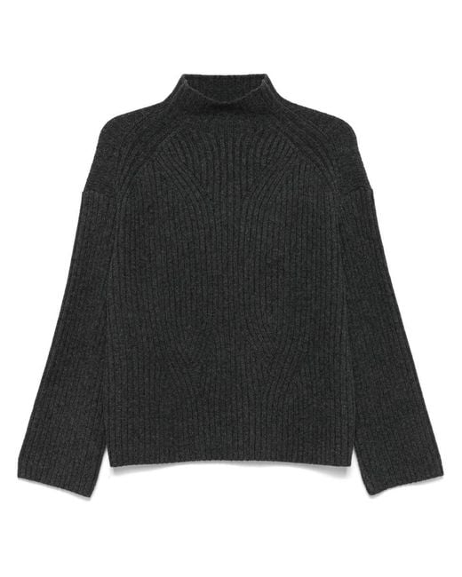 Loulou de Saison Black Turtleneck Sweater