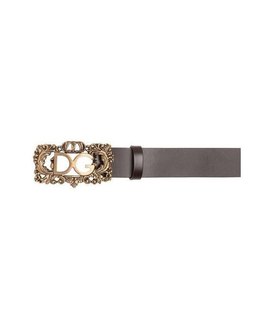 Dolce & Gabbana Black Belt for men