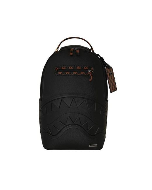 Sprayground Black Dose Of Check Deux for men