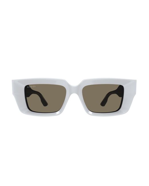 Gucci Brown Gg1529S Linea Rivets Sunglasses