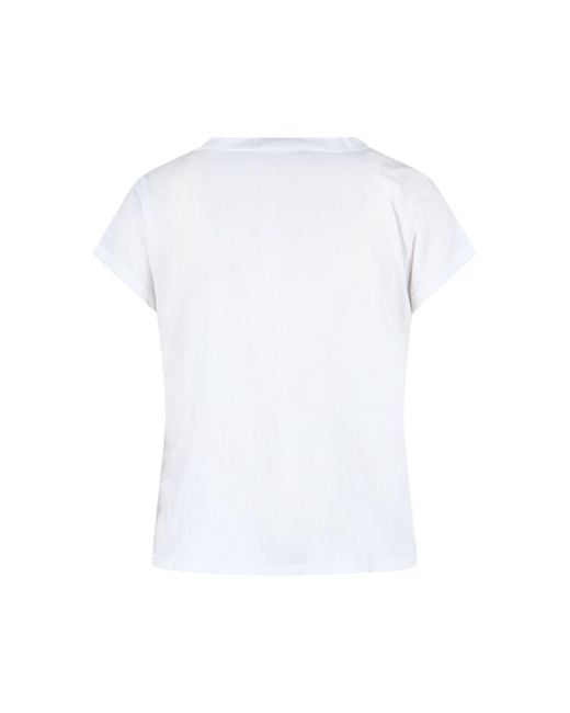 James Perse White T-Shirts And Polos