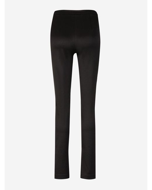Alexander Wang Side Slit Leggings in Black Lyst UK