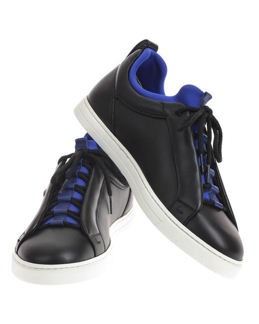 Fendi Blue Shoes for men