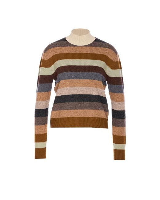 Tory Burch Multicolor Wool Sweater