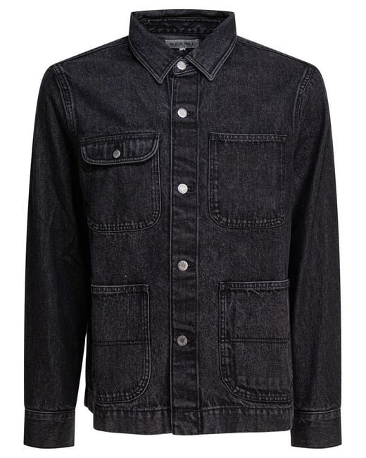Alex Mill Blue Work Overshirt Jacket for men