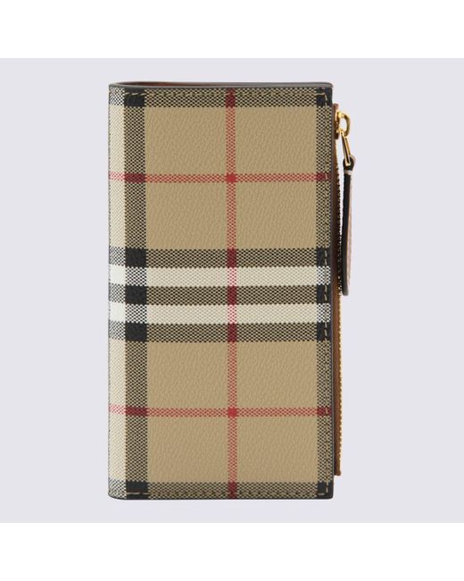 Burberry Natural Archive Passport Holder