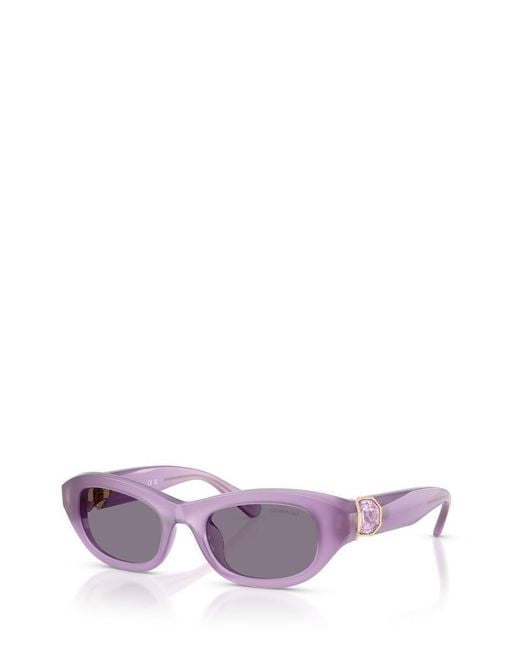 Swarovski Purple Sunglasses