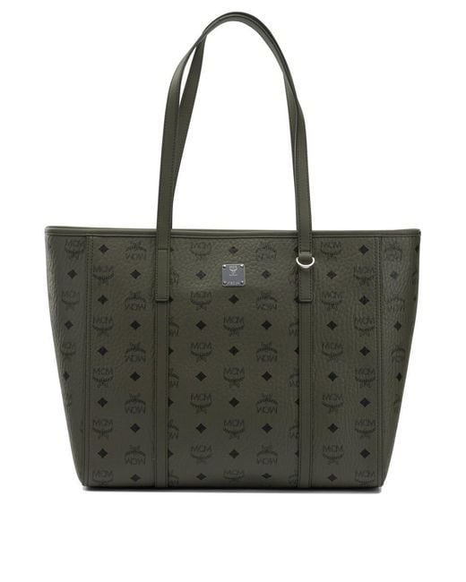 MCM Black "Toni" Tote Bag