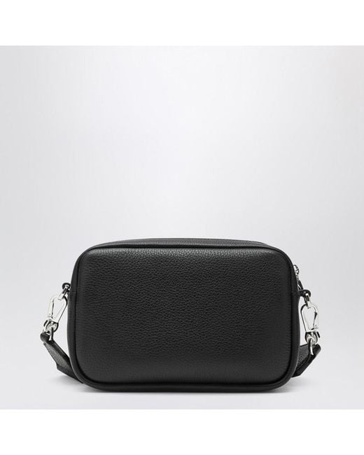 Loewe Black Small Messenger Bag Pebble for men