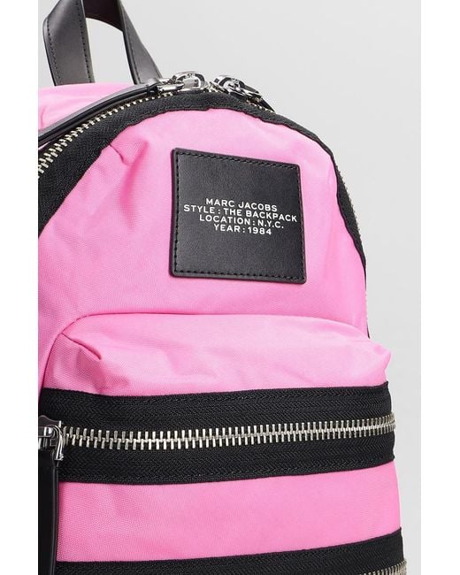 Marc Jacobs Pink The Medium Backpack Backpack