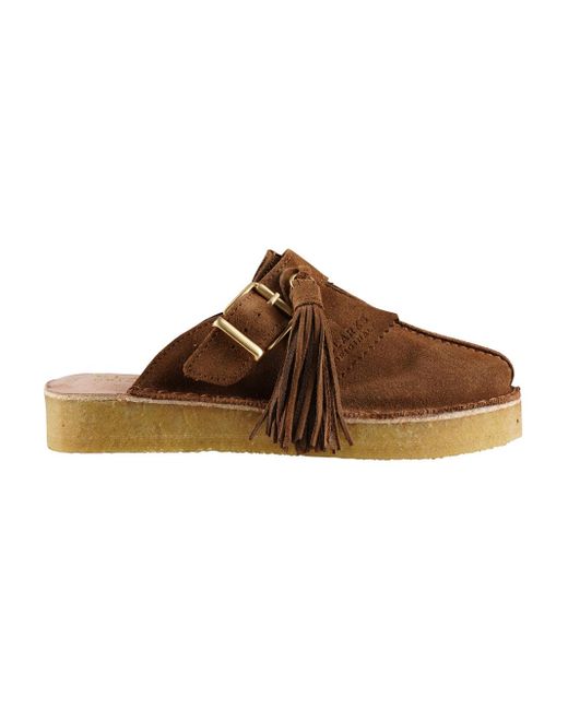 Clarks Suede Sandali Trek Shoes in Brown | Lyst Canada