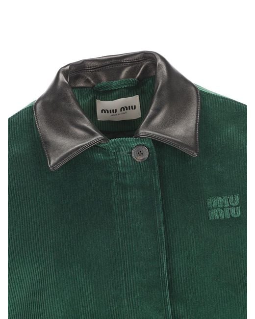 Miu Miu Green Jackets