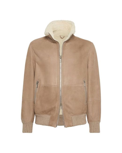 Brunello Cucinelli Brown Jackets for men