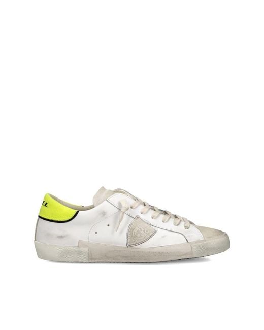 Philippe Model White Sneakers for men