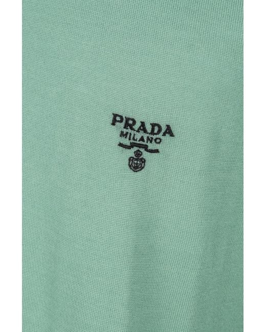 Prada Green Knitwear for men