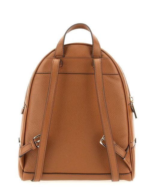 Michael Kors Brown Zaino Rhea Zip Medium