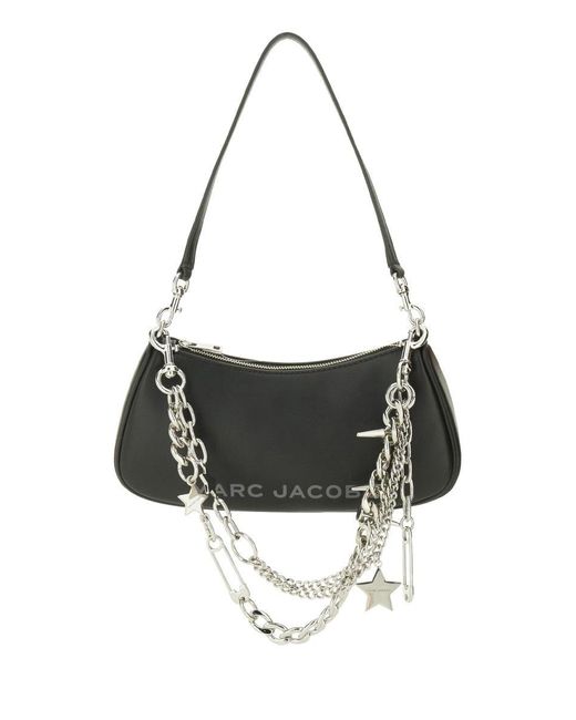 Marc Jacobs Black "The Star Charm" Bag
