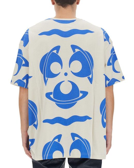 Vivienne Westwood Blue Oversize T-Shirt for men