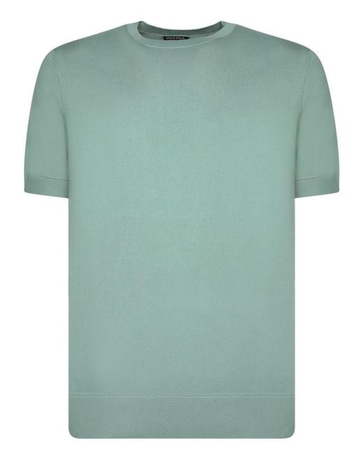 Zegna Green T-Shirts for men