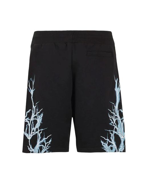 PHOBIA ARCHIVE Black Bermuda for men