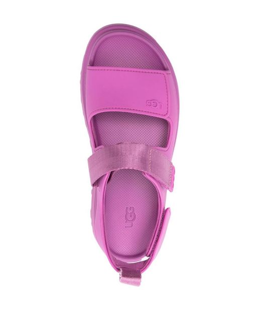 Ugg Purple Golden Glow Touch-Strap Sandals