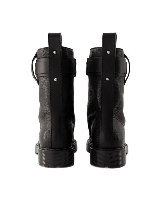 J.W. Anderson Black Punk Combat Boots