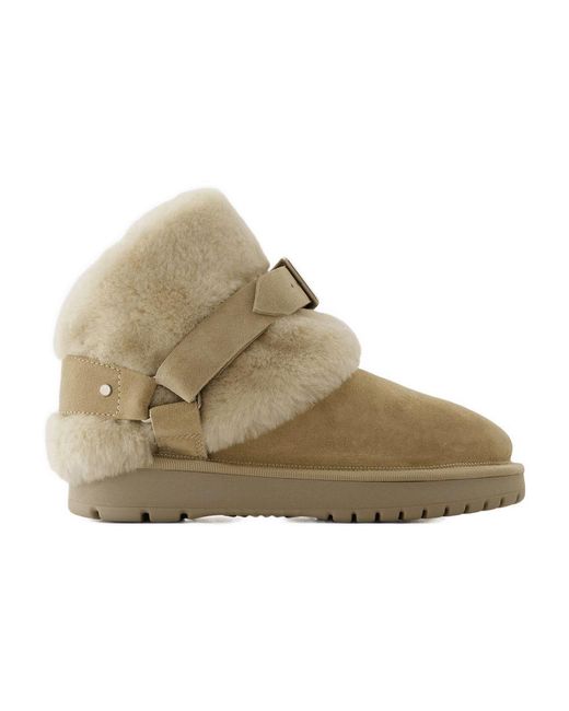 Burberry Natural Chubby Boots